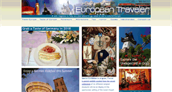 Desktop Screenshot of europeantraveler.net