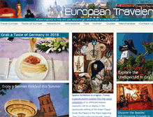 Tablet Screenshot of europeantraveler.net